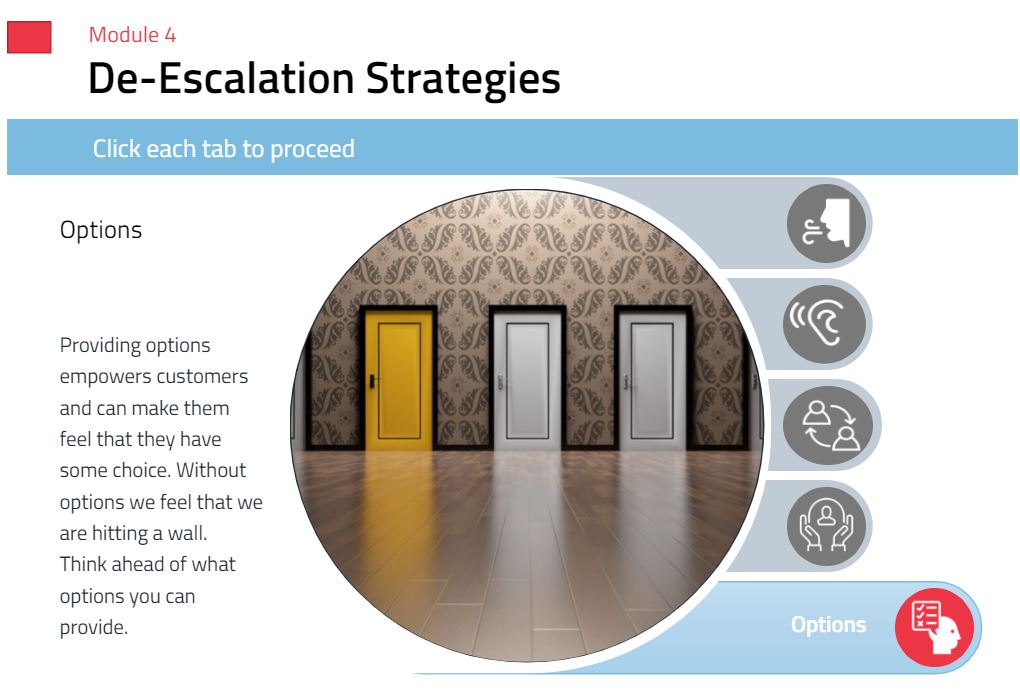 De-escalation Training